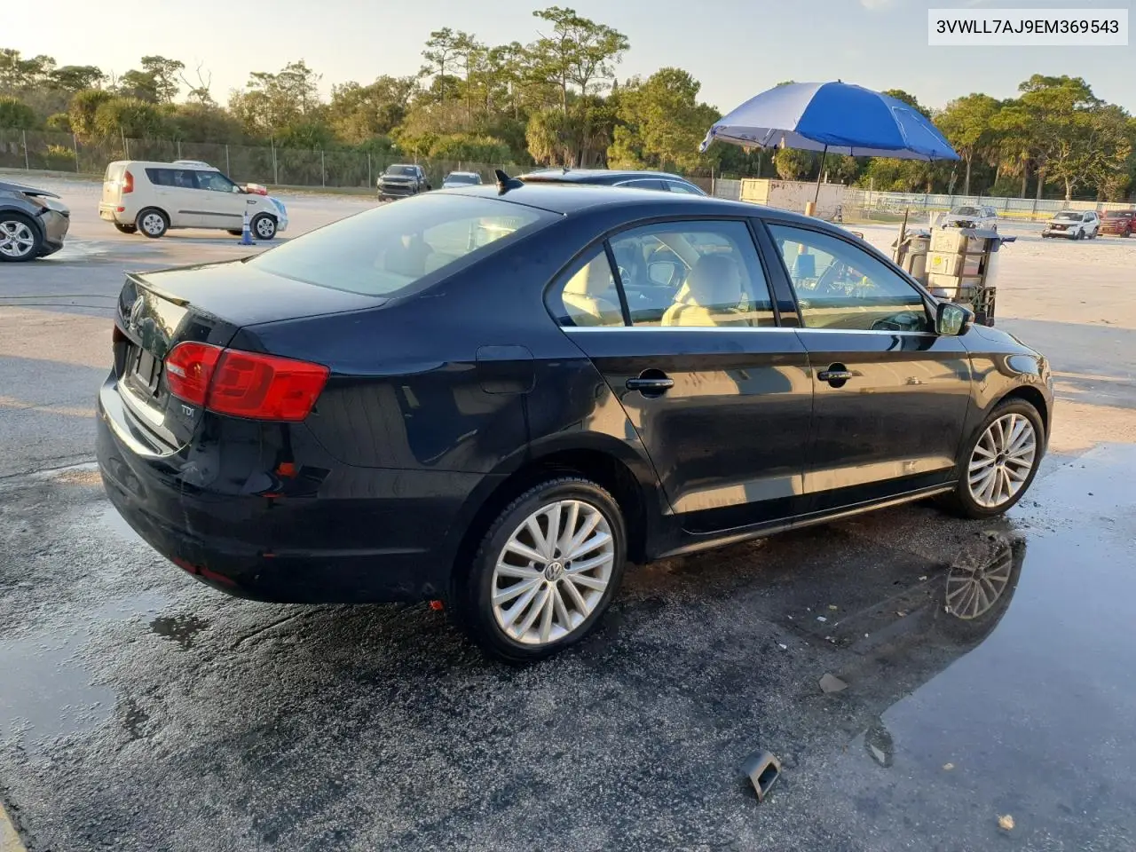 3VWLL7AJ9EM369543 2014 Volkswagen Jetta Tdi