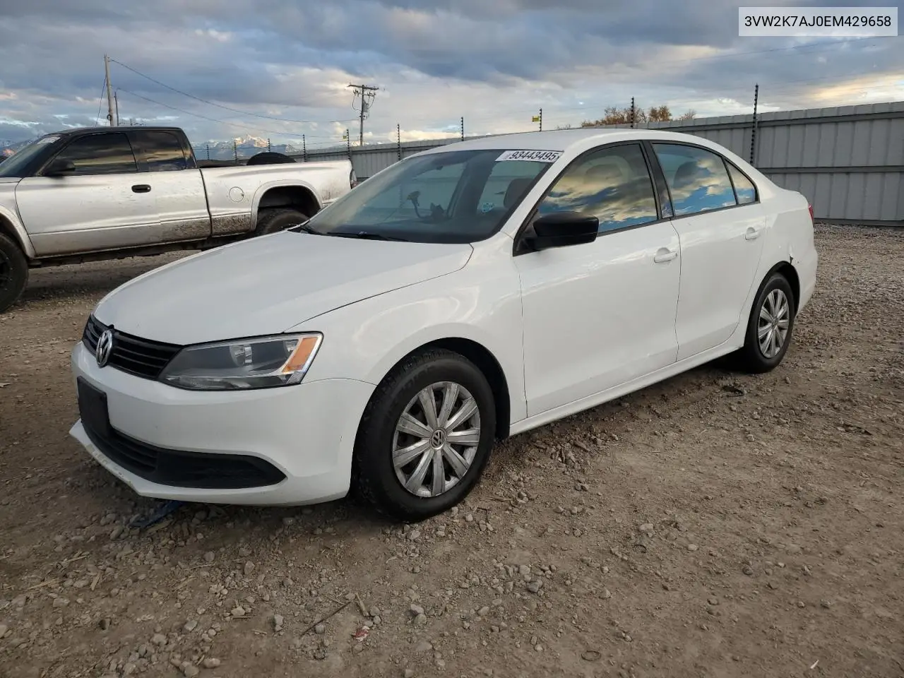 3VW2K7AJ0EM429658 2014 Volkswagen Jetta Base