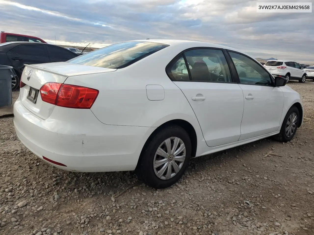 3VW2K7AJ0EM429658 2014 Volkswagen Jetta Base