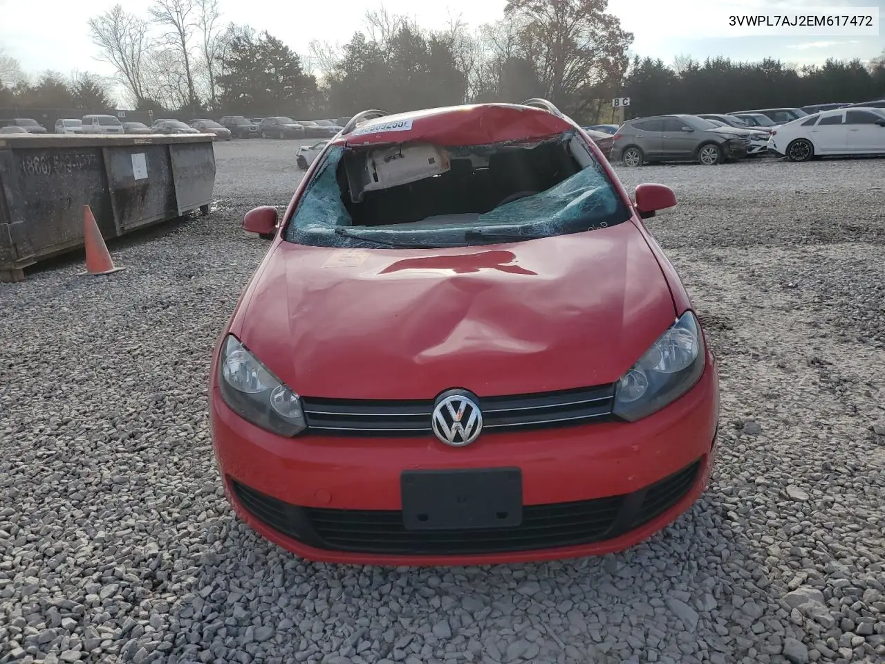 3VWPL7AJ2EM617472 2014 Volkswagen Jetta Tdi