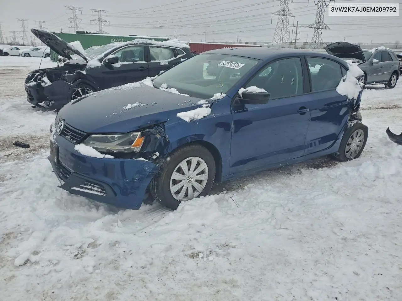 3VW2K7AJ0EM209792 2014 Volkswagen Jetta Base