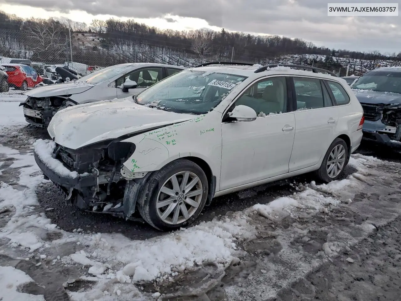 3VWML7AJXEM603757 2014 Volkswagen Jetta Tdi
