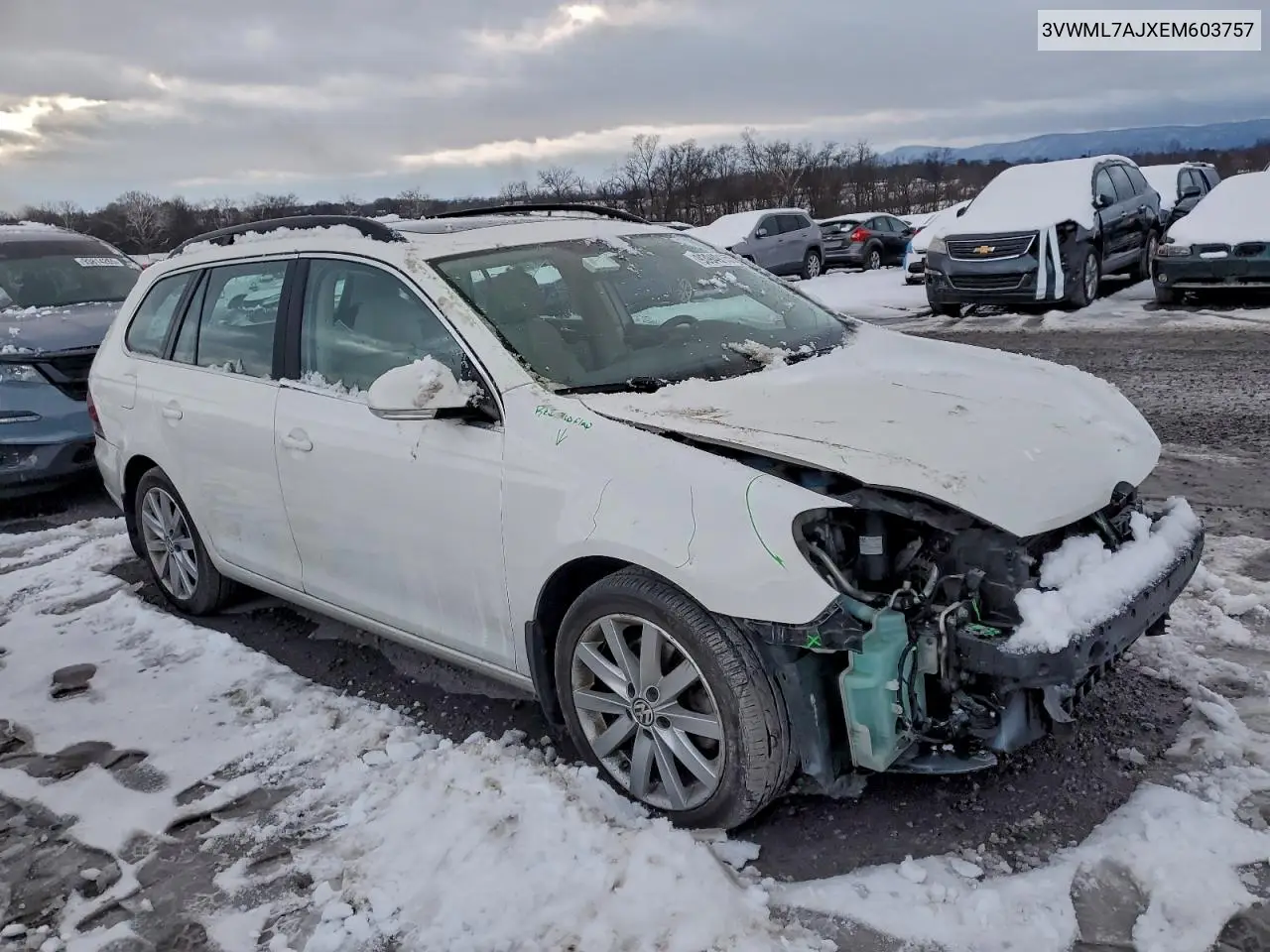3VWML7AJXEM603757 2014 Volkswagen Jetta Tdi
