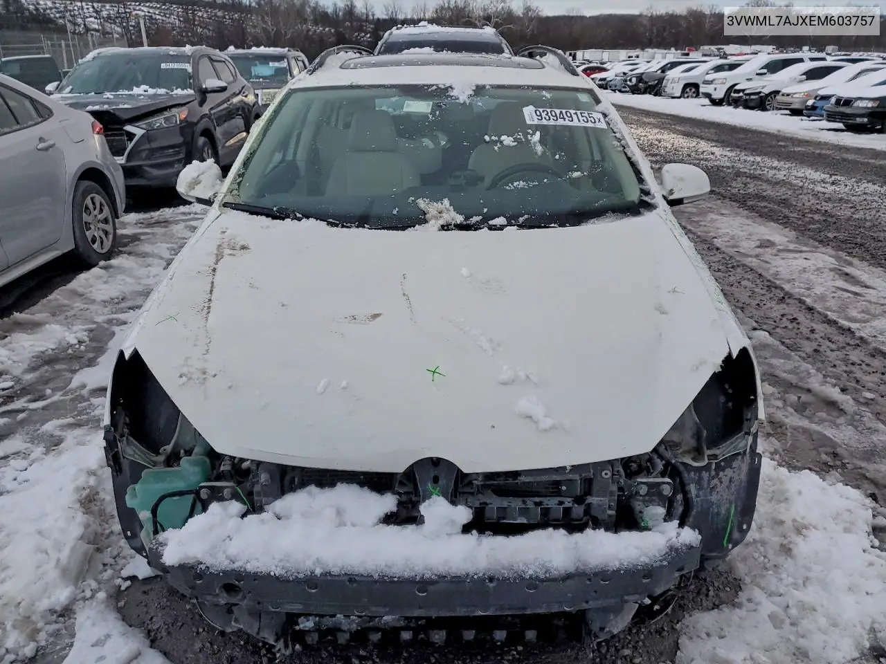 3VWML7AJXEM603757 2014 Volkswagen Jetta Tdi