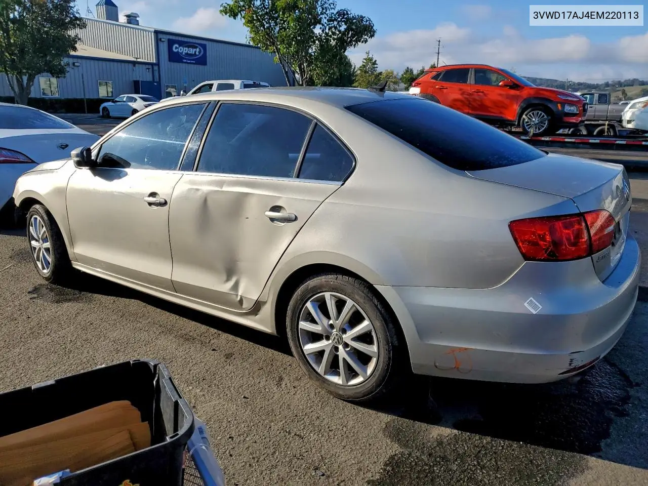 3VWD17AJ4EM220113 2014 Volkswagen Jetta Se