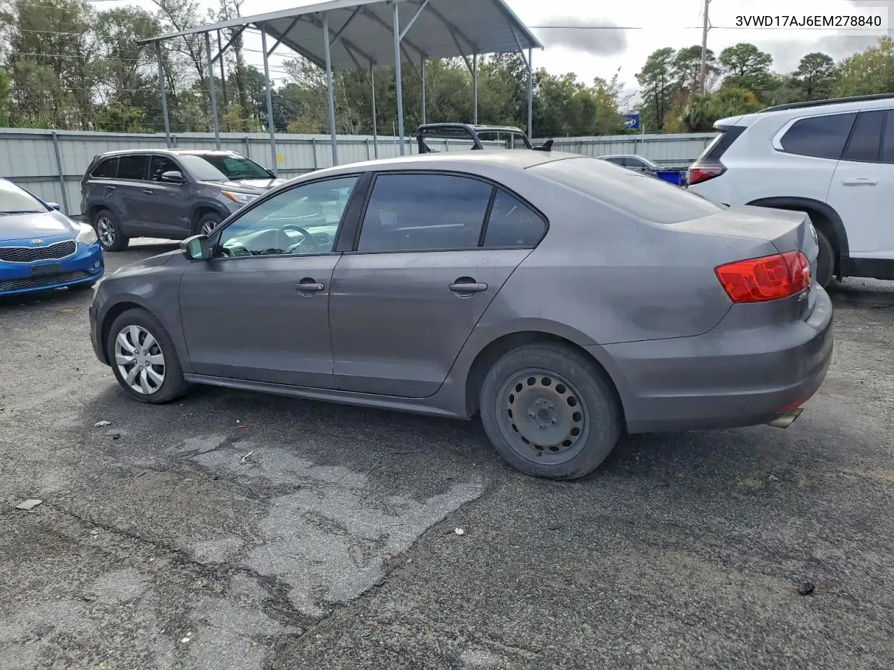 3VWD17AJ6EM278840 2014 Volkswagen Jetta Se