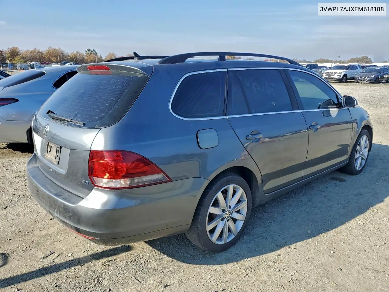 3VWPL7AJXEM618188 2014 Volkswagen Jetta Tdi