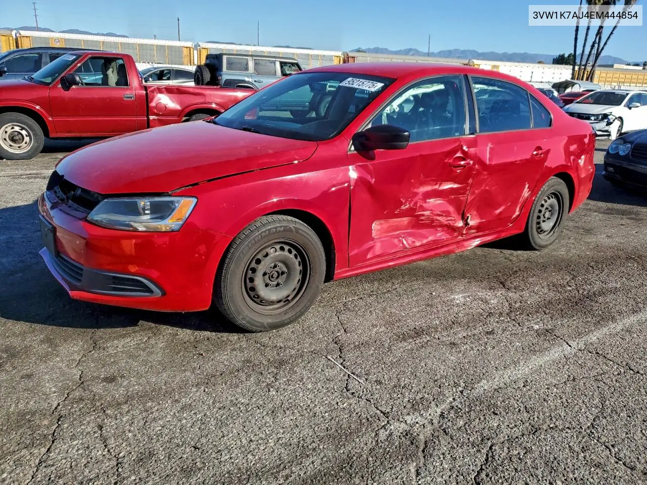 3VW1K7AJ4EM444854 2014 Volkswagen Jetta Base