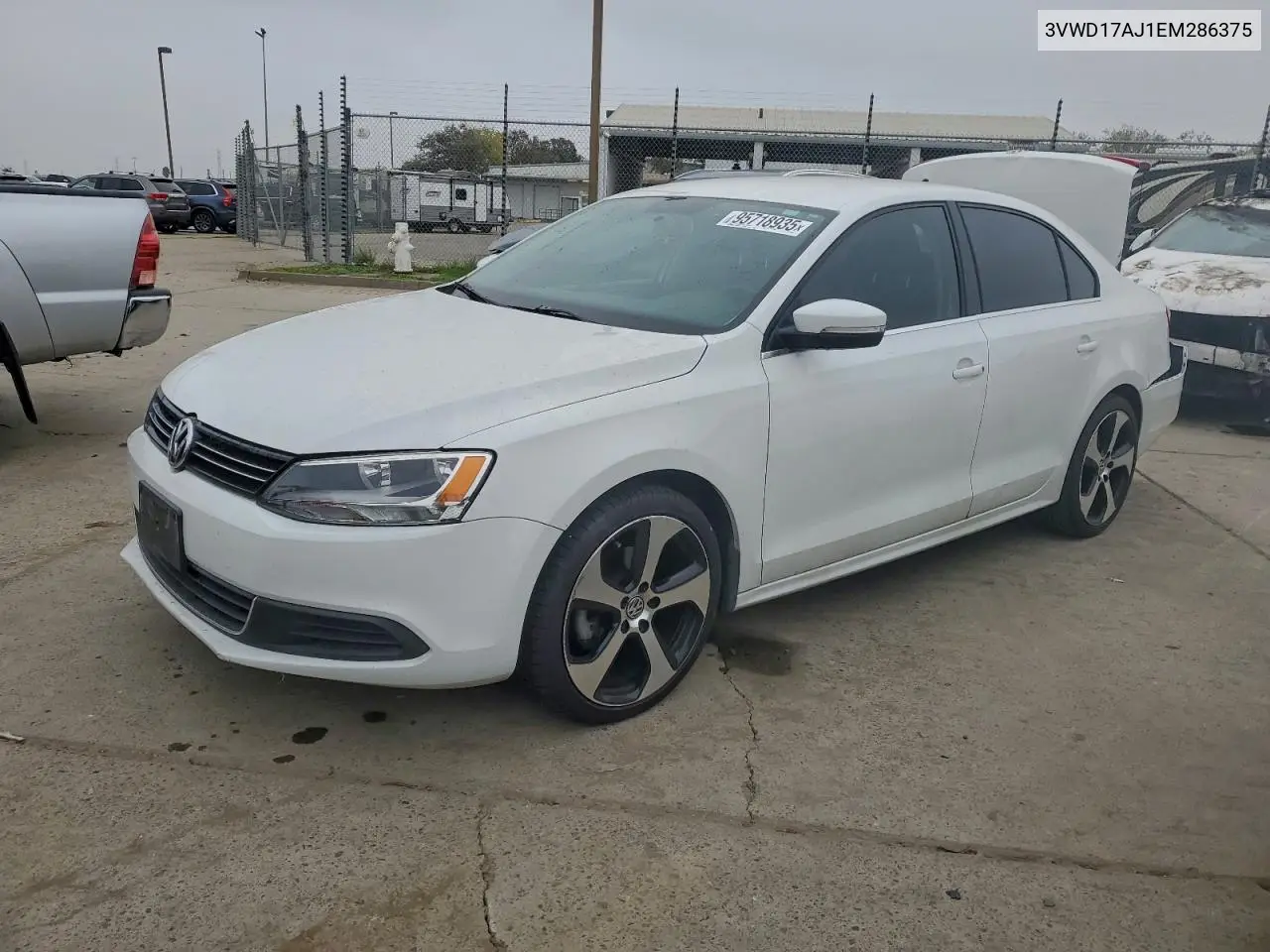 3VWD17AJ1EM286375 2014 Volkswagen Jetta Se