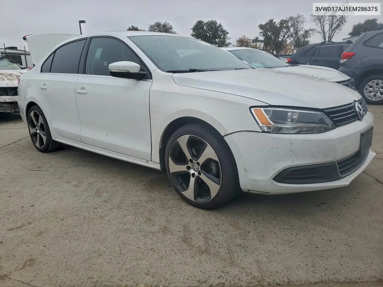 3VWD17AJ1EM286375 2014 Volkswagen Jetta Se