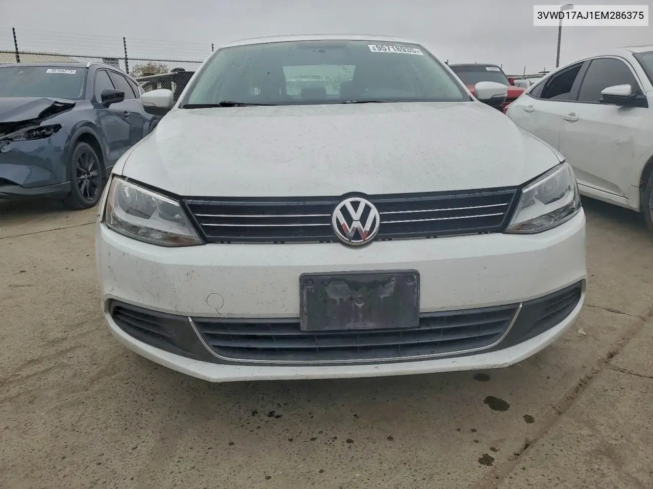 3VWD17AJ1EM286375 2014 Volkswagen Jetta Se