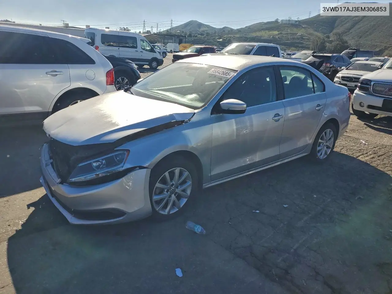 3VWD17AJ3EM306853 2014 Volkswagen Jetta Se