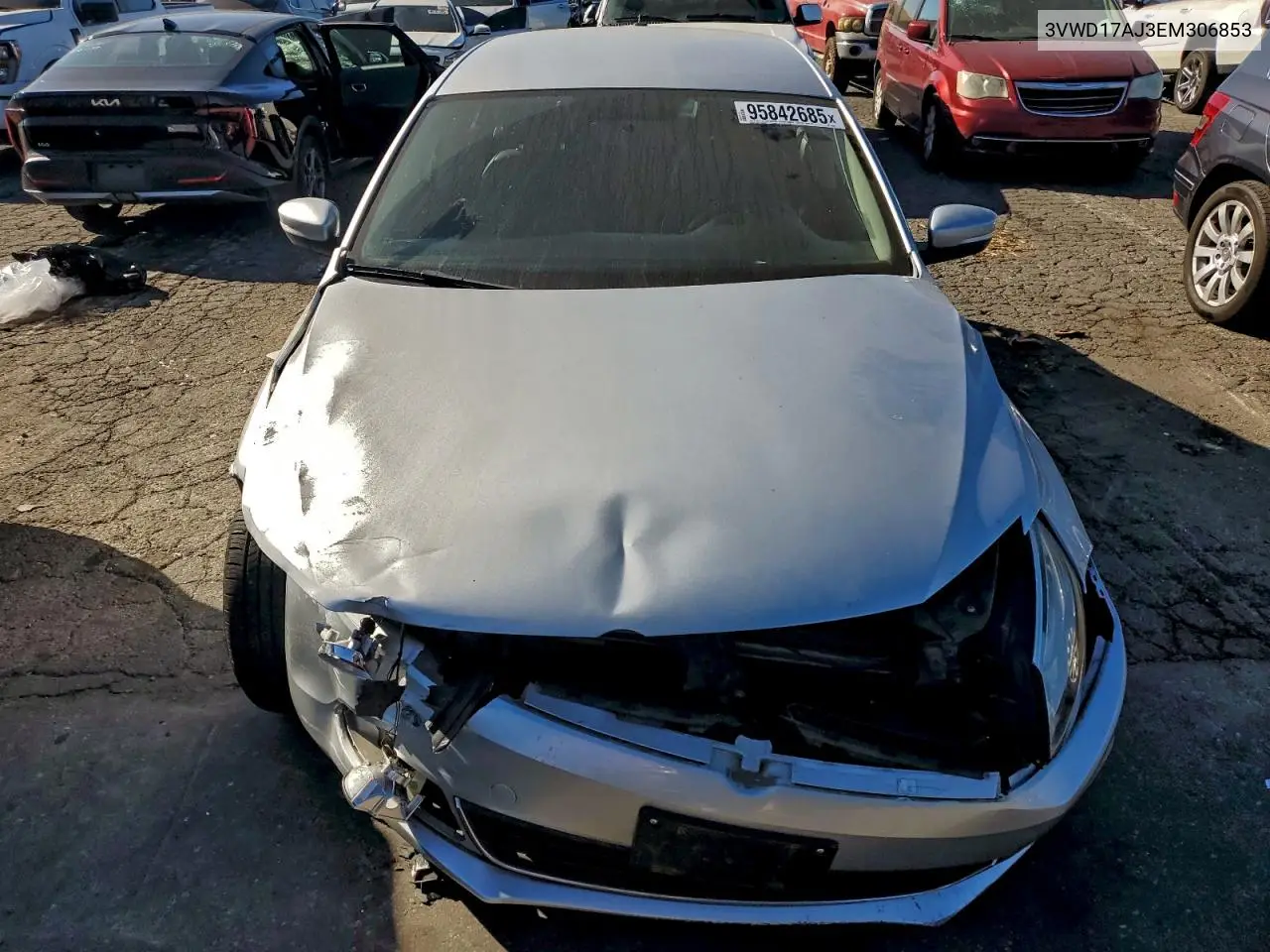 3VWD17AJ3EM306853 2014 Volkswagen Jetta Se