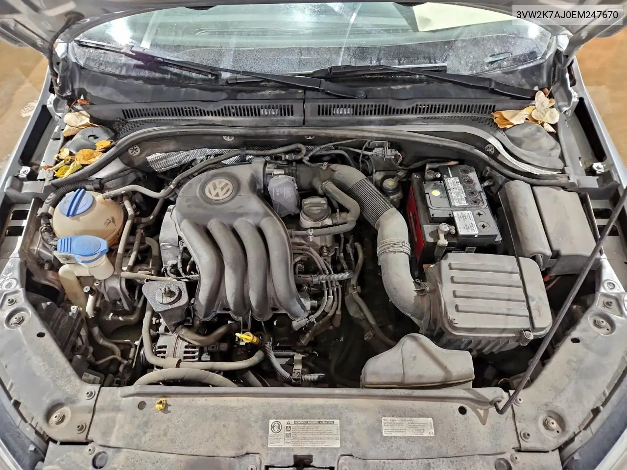3VW2K7AJ0EM247670 2014 Volkswagen Jetta Base