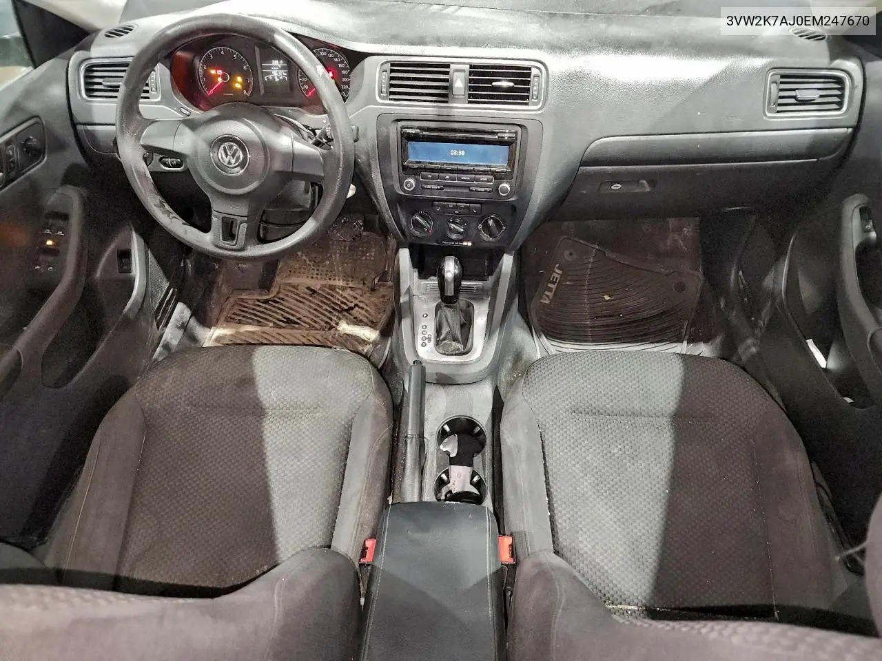 3VW2K7AJ0EM247670 2014 Volkswagen Jetta Base