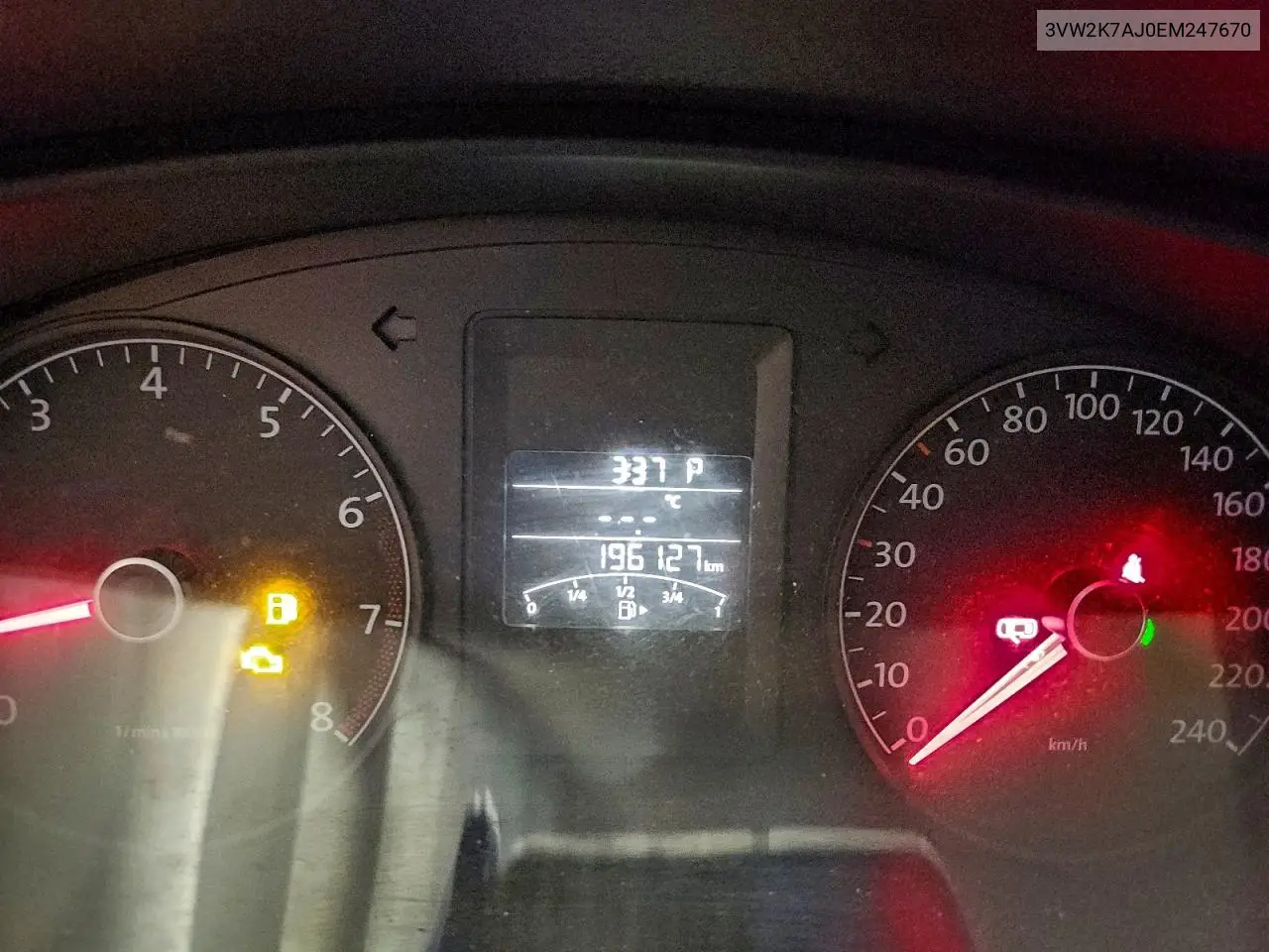 3VW2K7AJ0EM247670 2014 Volkswagen Jetta Base