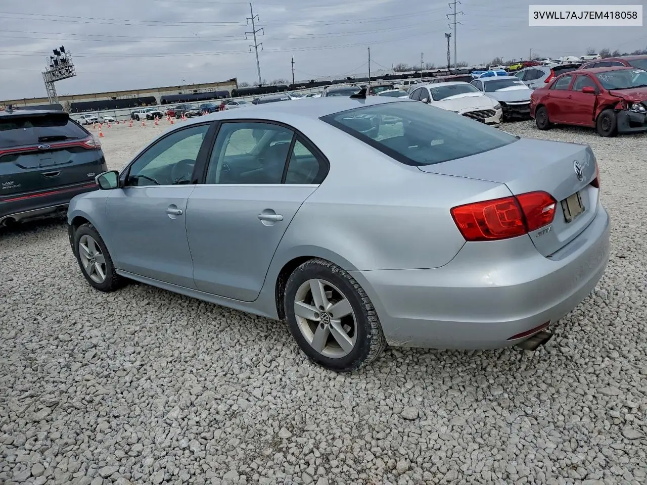 3VWLL7AJ7EM418058 2014 Volkswagen Jetta Tdi