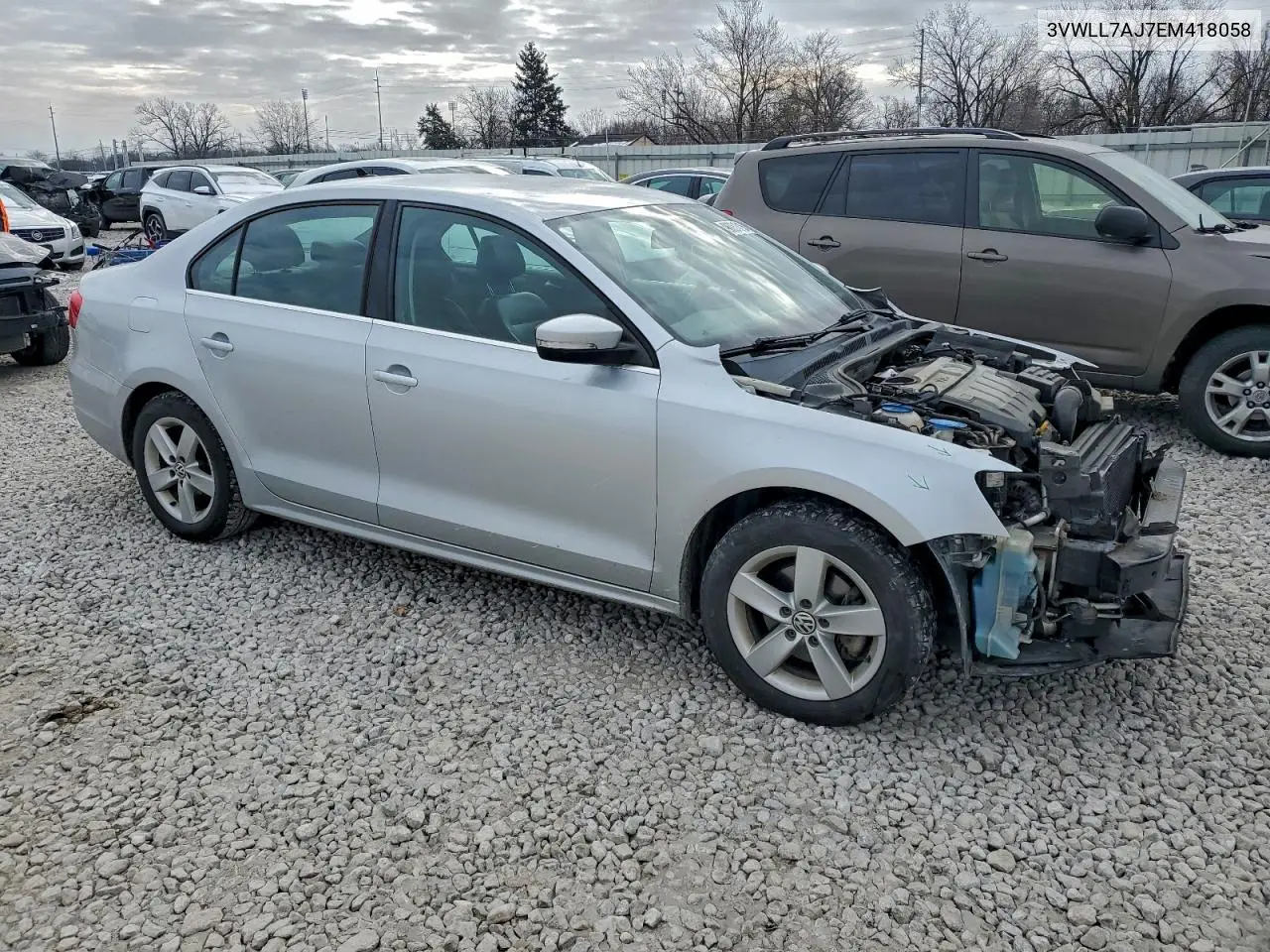 3VWLL7AJ7EM418058 2014 Volkswagen Jetta Tdi