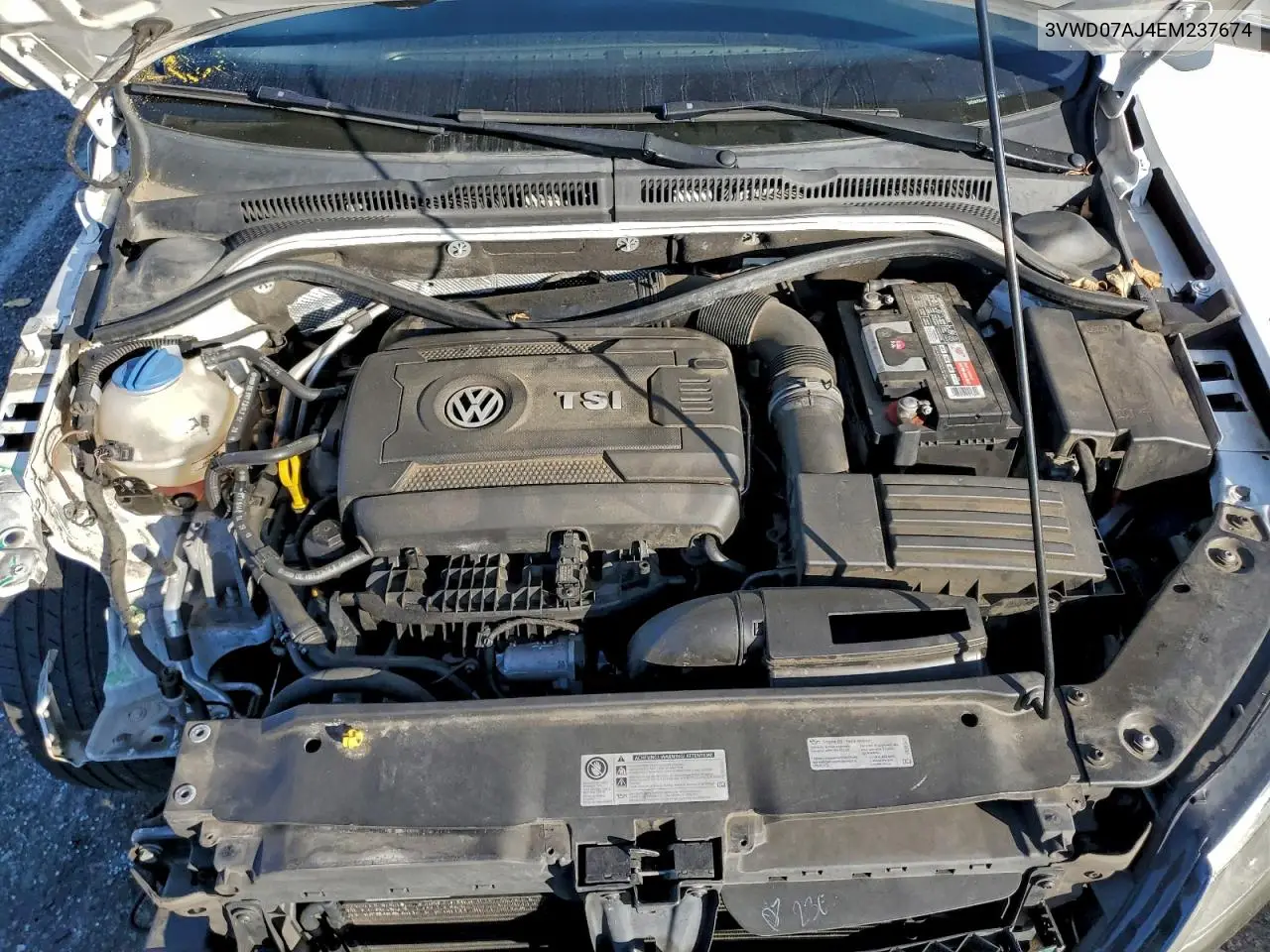 3VWD07AJ4EM237674 2014 Volkswagen Jetta Se