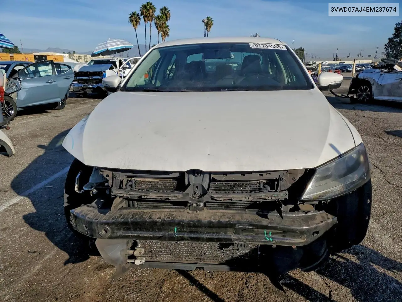3VWD07AJ4EM237674 2014 Volkswagen Jetta Se