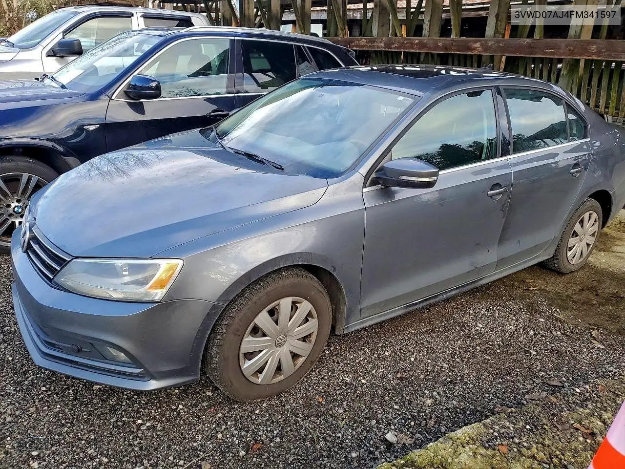 3VWD07AJ4FM341597 2015 Volkswagen Jetta Se