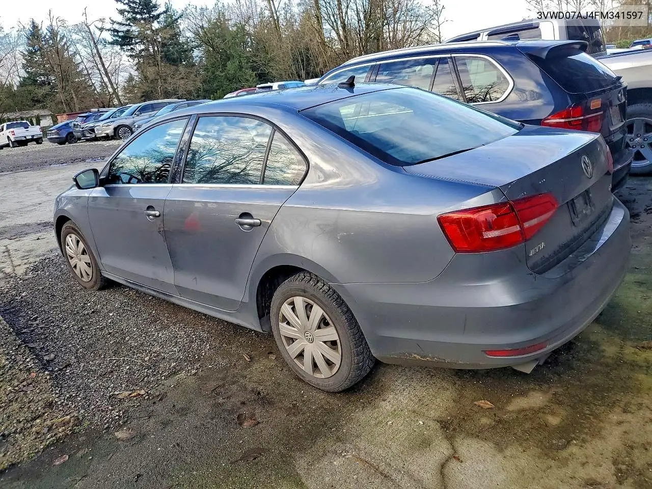 3VWD07AJ4FM341597 2015 Volkswagen Jetta Se