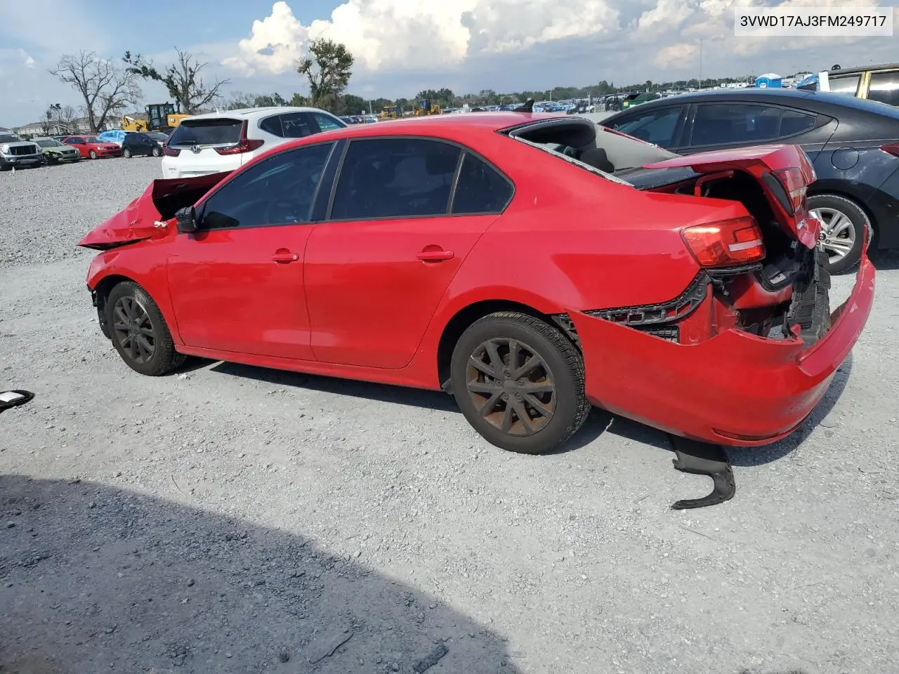 3VWD17AJ3FM249717 2015 Volkswagen Jetta Se