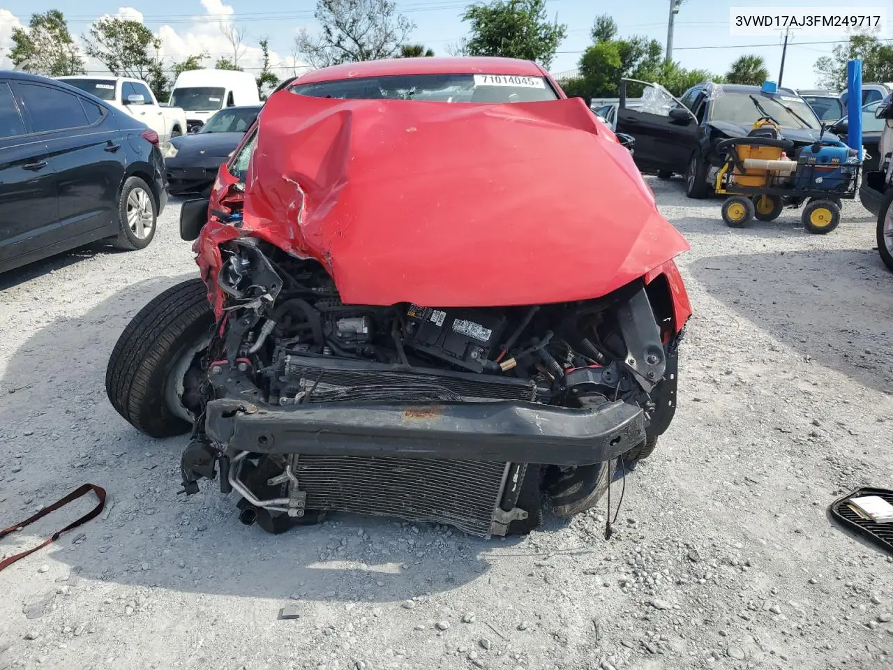 3VWD17AJ3FM249717 2015 Volkswagen Jetta Se