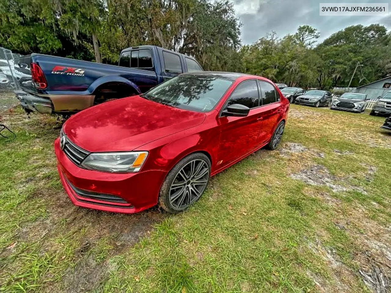 3VWD17AJXFM236561 2015 Volkswagen Jetta Se
