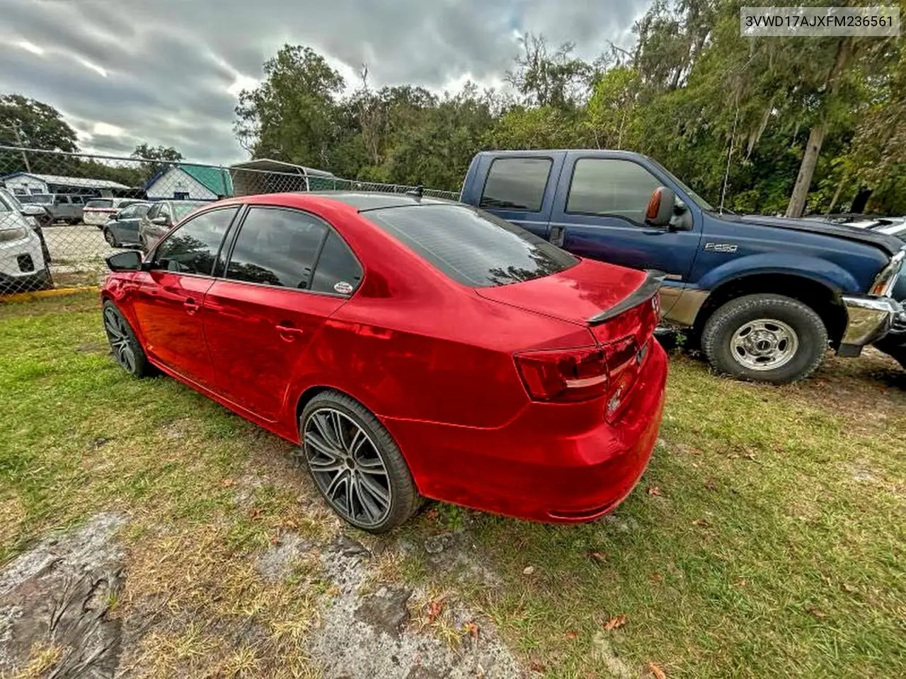 3VWD17AJXFM236561 2015 Volkswagen Jetta Se
