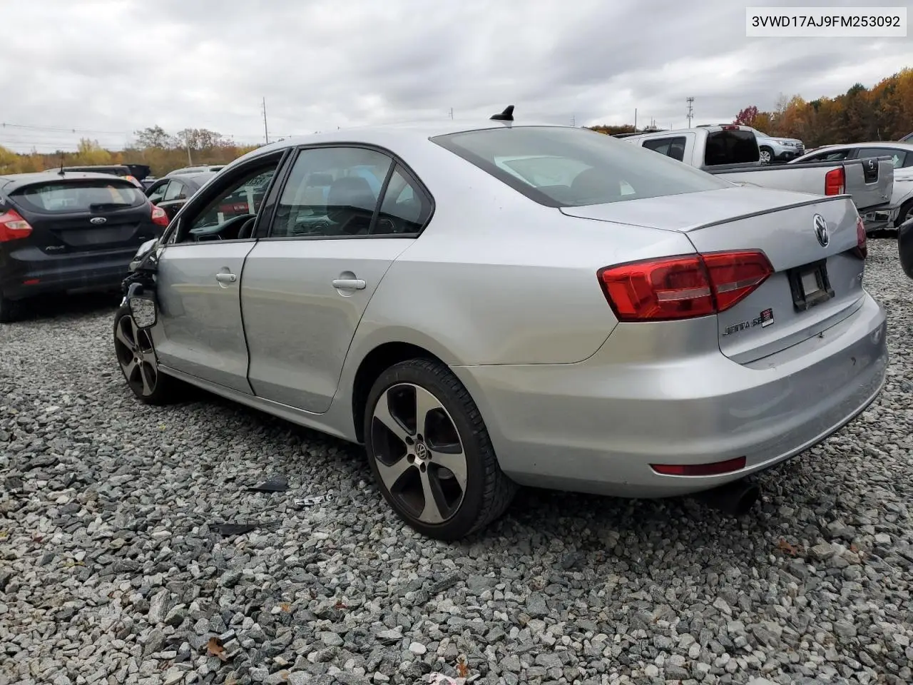 3VWD17AJ9FM253092 2015 Volkswagen Jetta Se