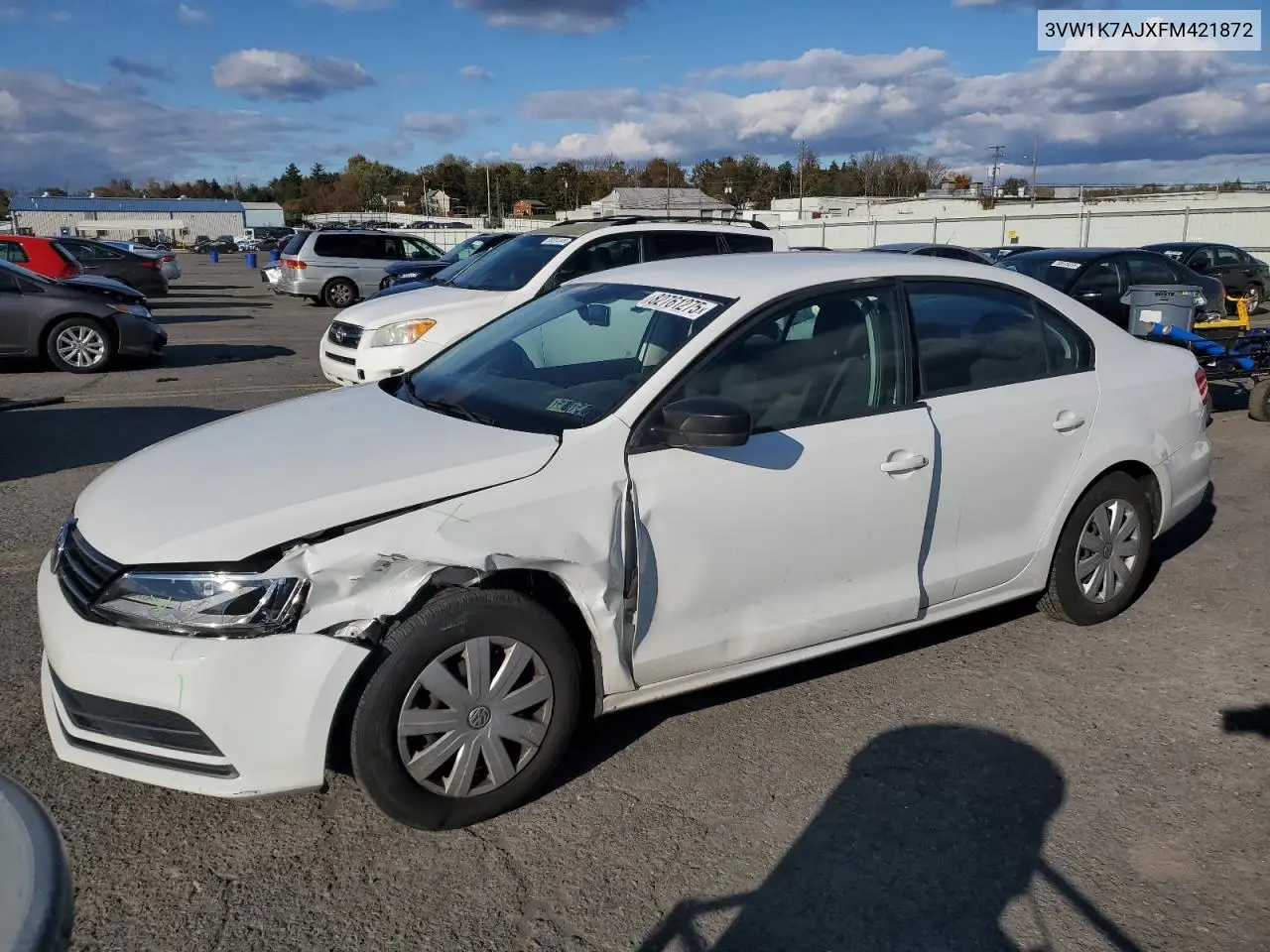 3VW1K7AJXFM421872 2015 Volkswagen Jetta Base