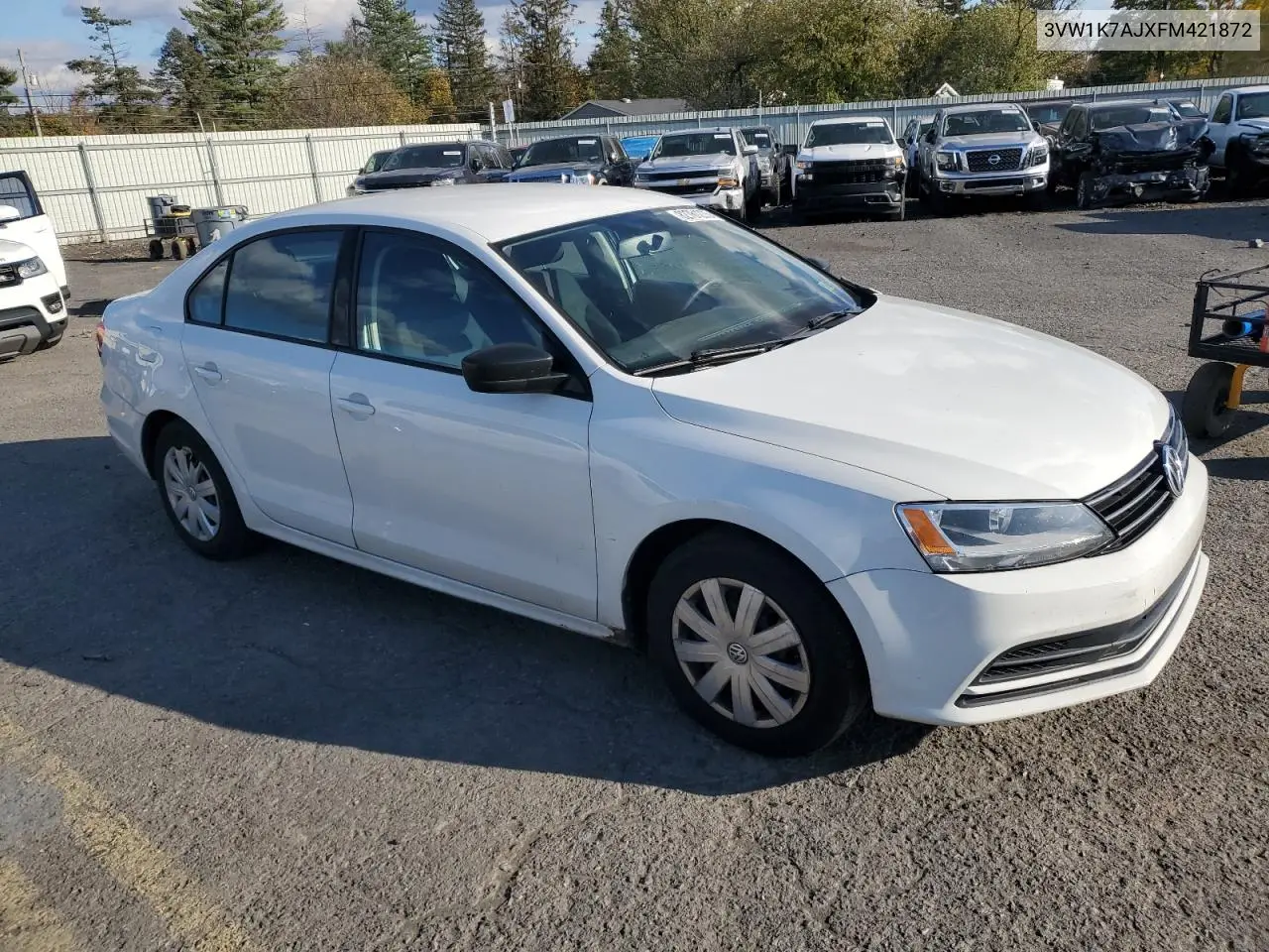3VW1K7AJXFM421872 2015 Volkswagen Jetta Base