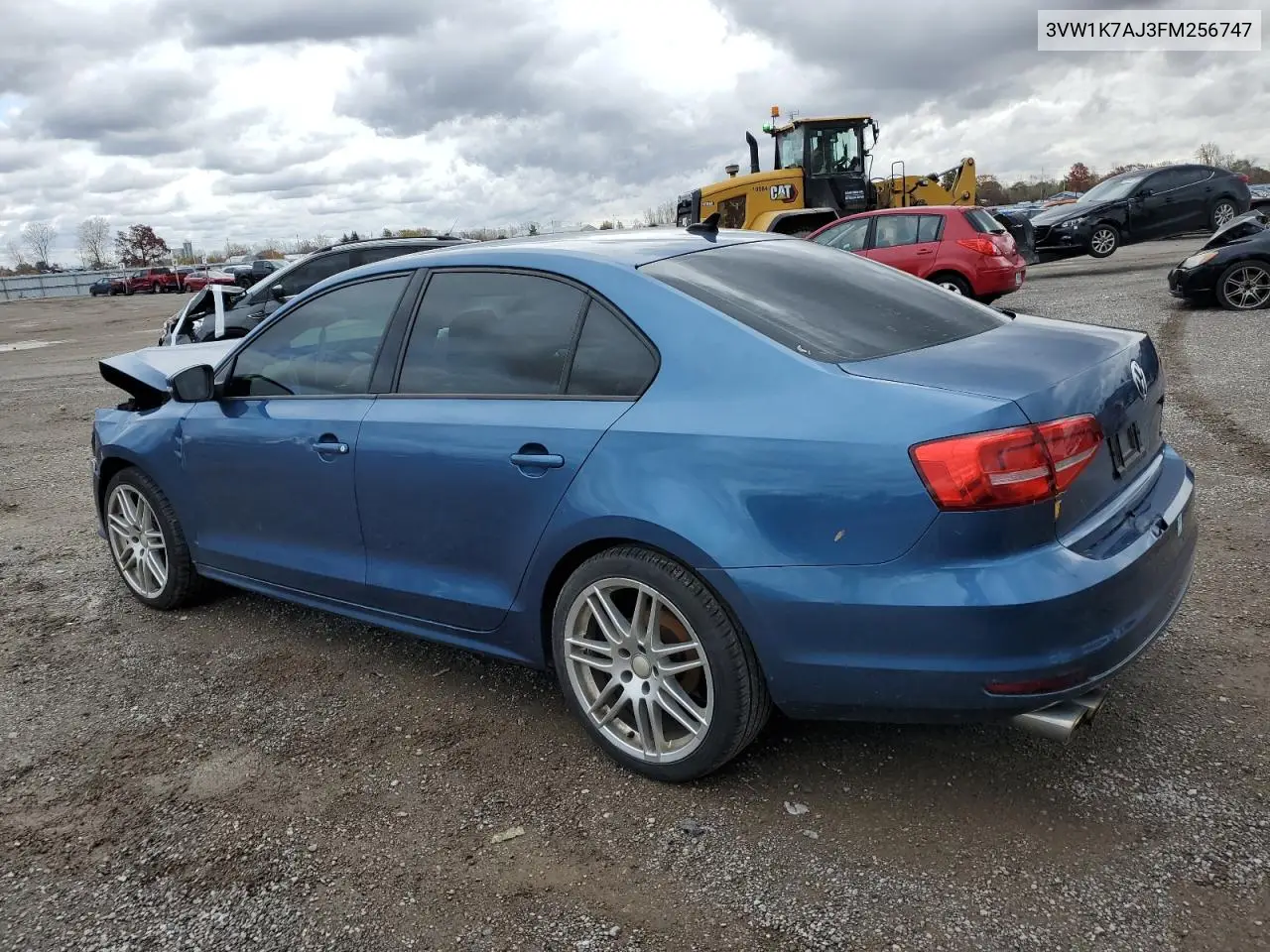 3VW1K7AJ3FM256747 2015 Volkswagen Jetta Base