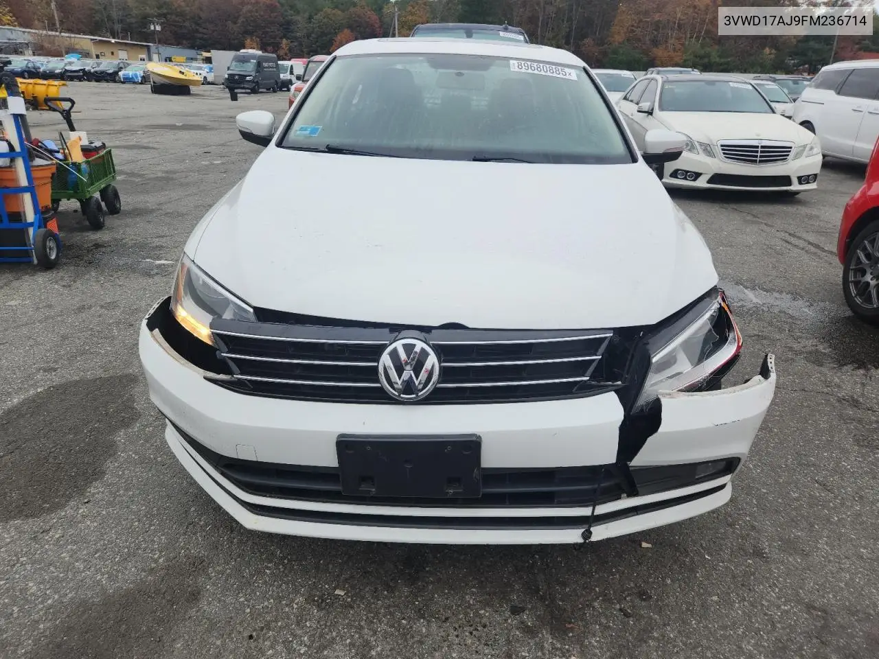 3VWD17AJ9FM236714 2015 Volkswagen Jetta Se
