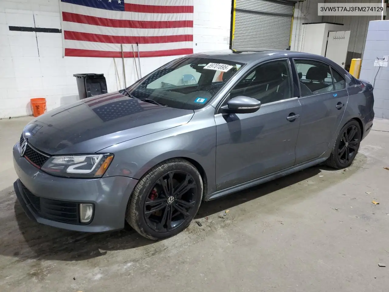 3VW5T7AJ3FM274129 2015 Volkswagen Jetta Gli