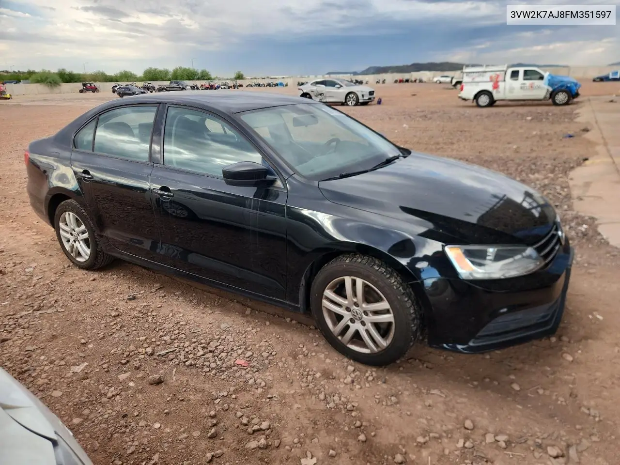 3VW2K7AJ8FM351597 2015 Volkswagen Jetta Base