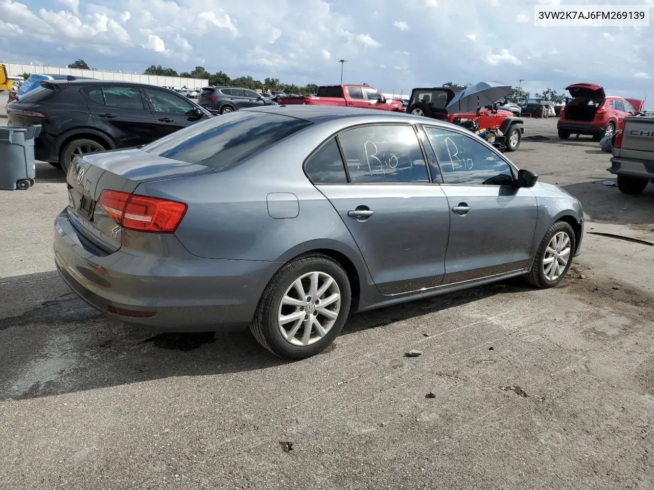 3VW2K7AJ6FM269139 2015 Volkswagen Jetta Base