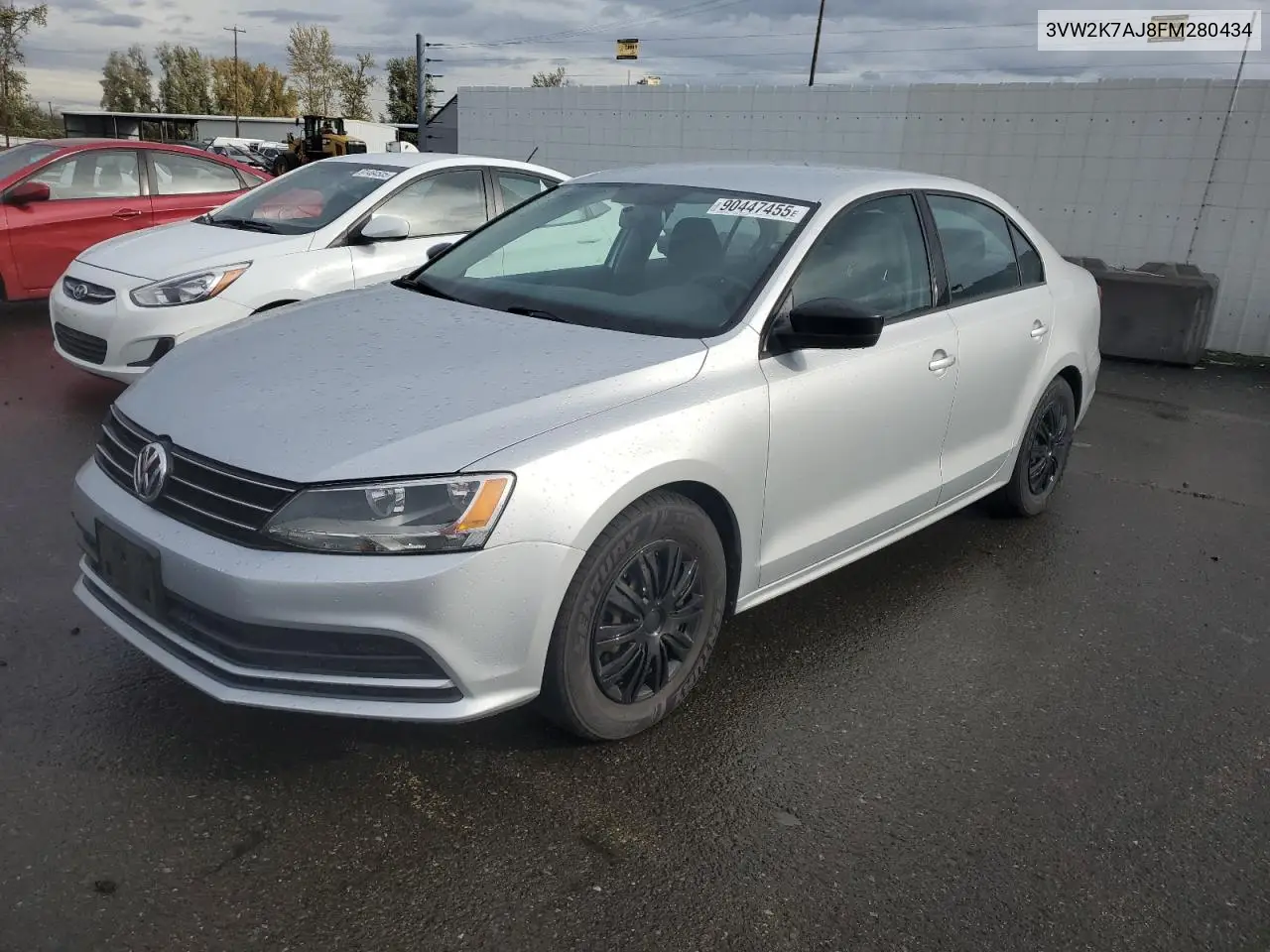 3VW2K7AJ8FM280434 2015 Volkswagen Jetta Base