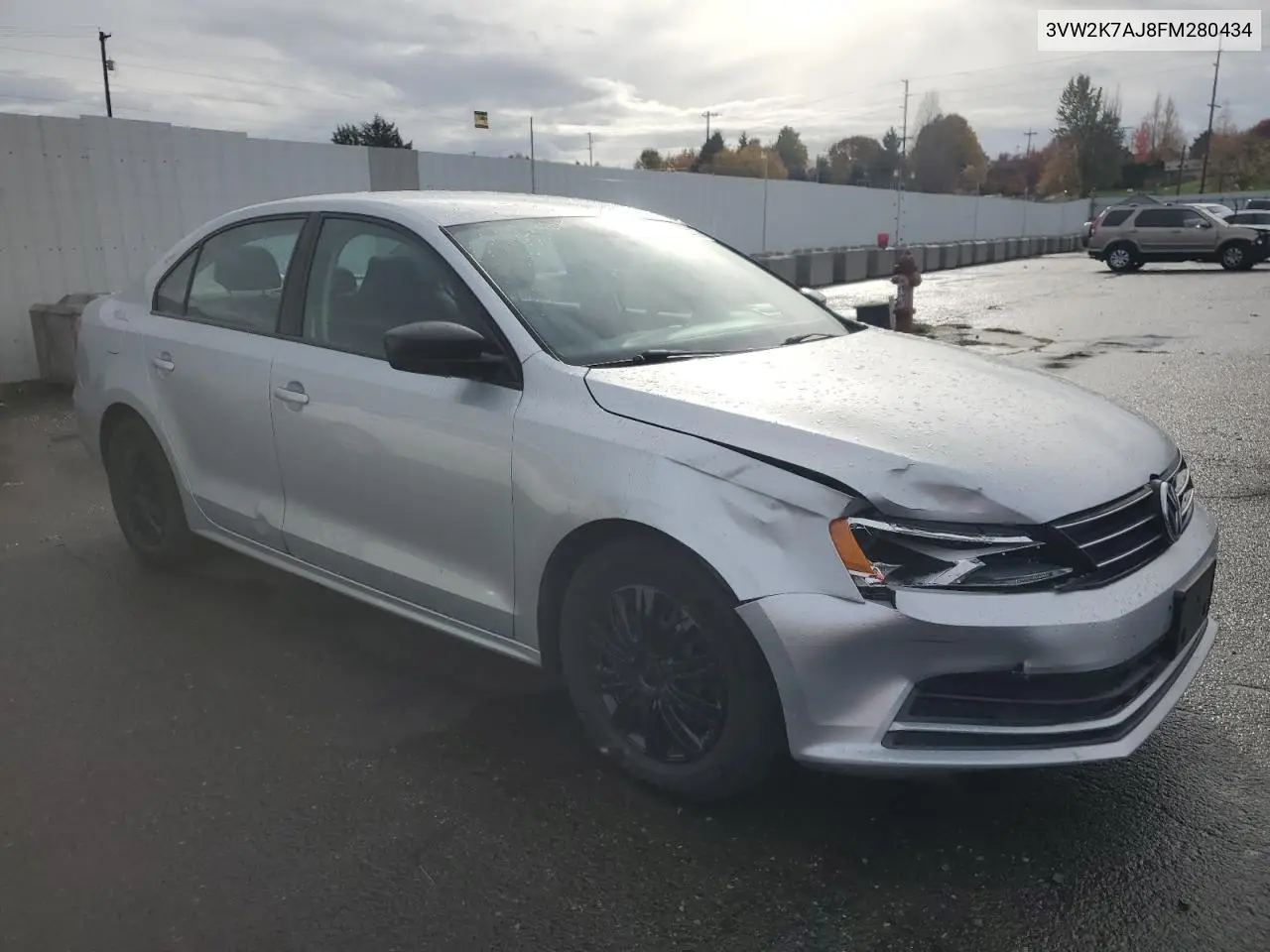3VW2K7AJ8FM280434 2015 Volkswagen Jetta Base