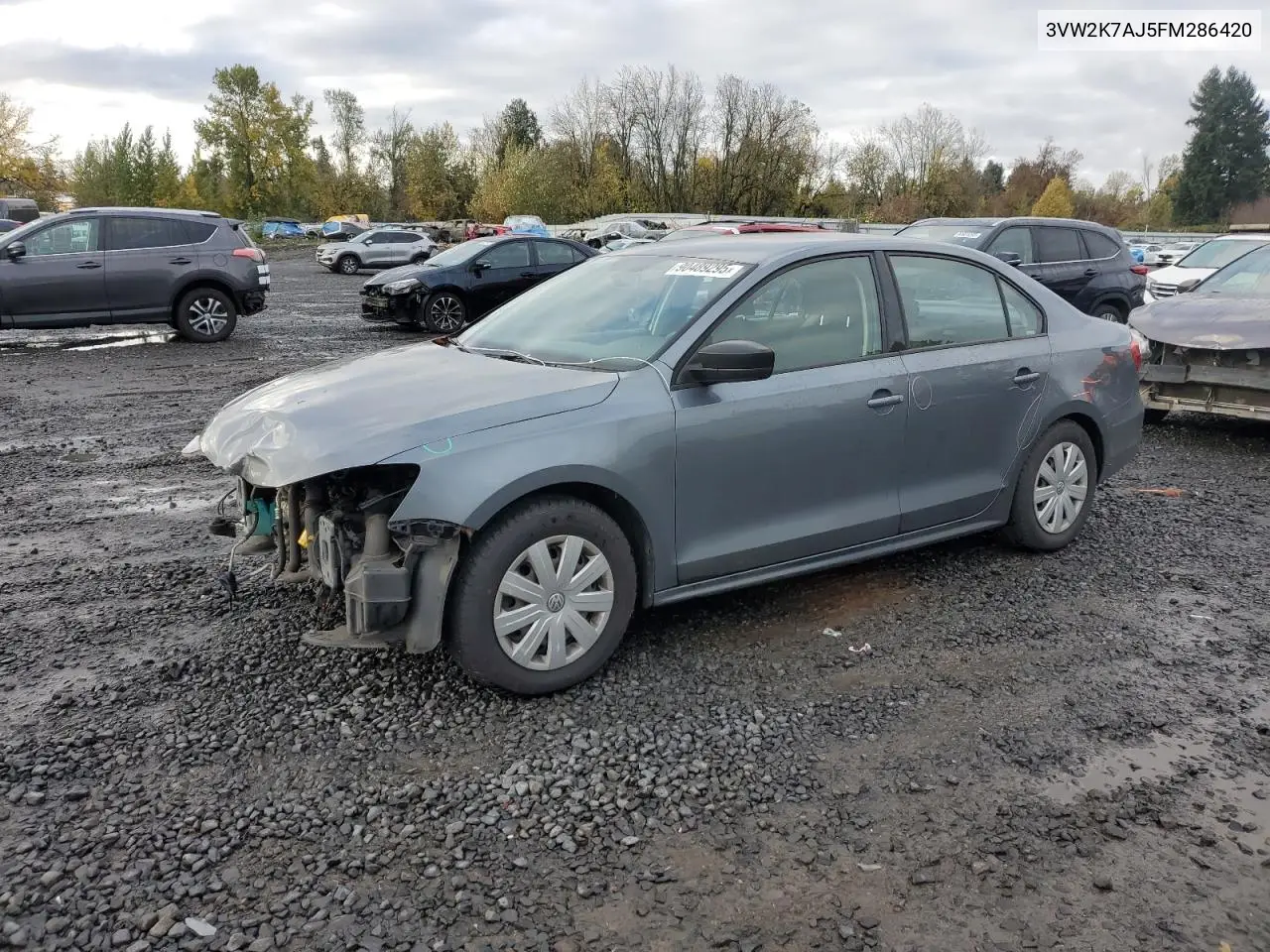 3VW2K7AJ5FM286420 2015 Volkswagen Jetta Base