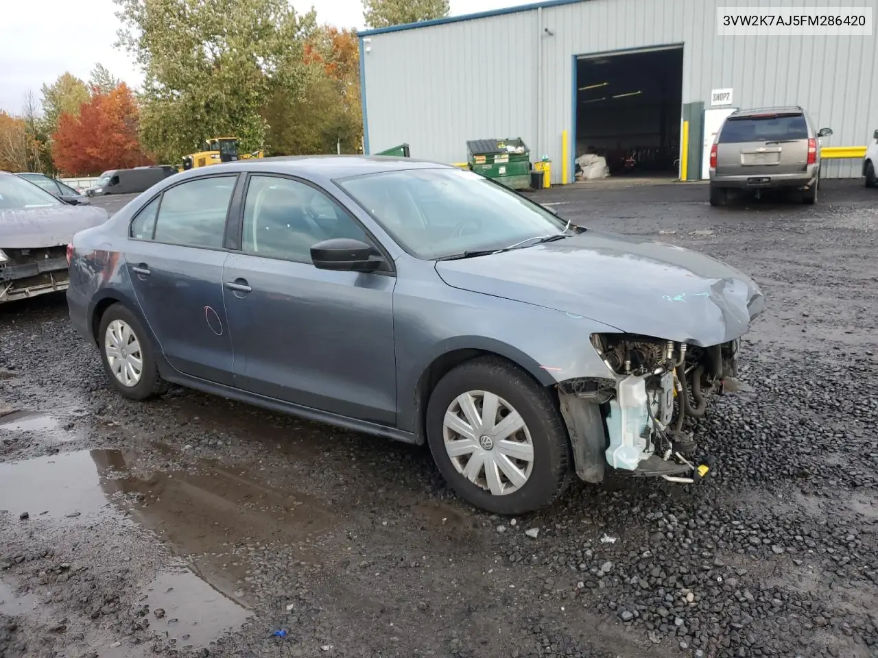 3VW2K7AJ5FM286420 2015 Volkswagen Jetta Base