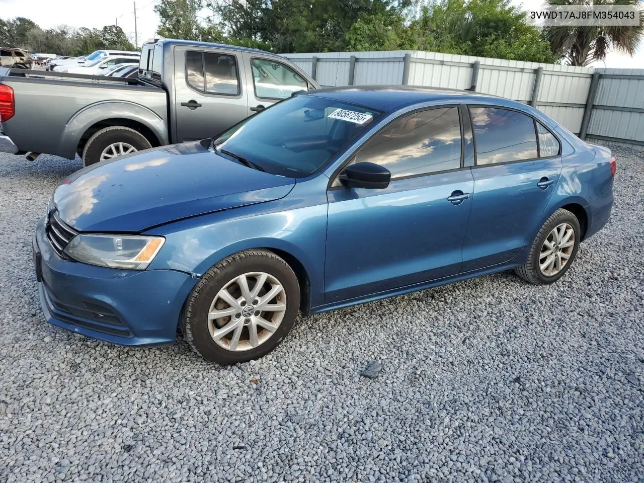 3VWD17AJ8FM354043 2015 Volkswagen Jetta Se