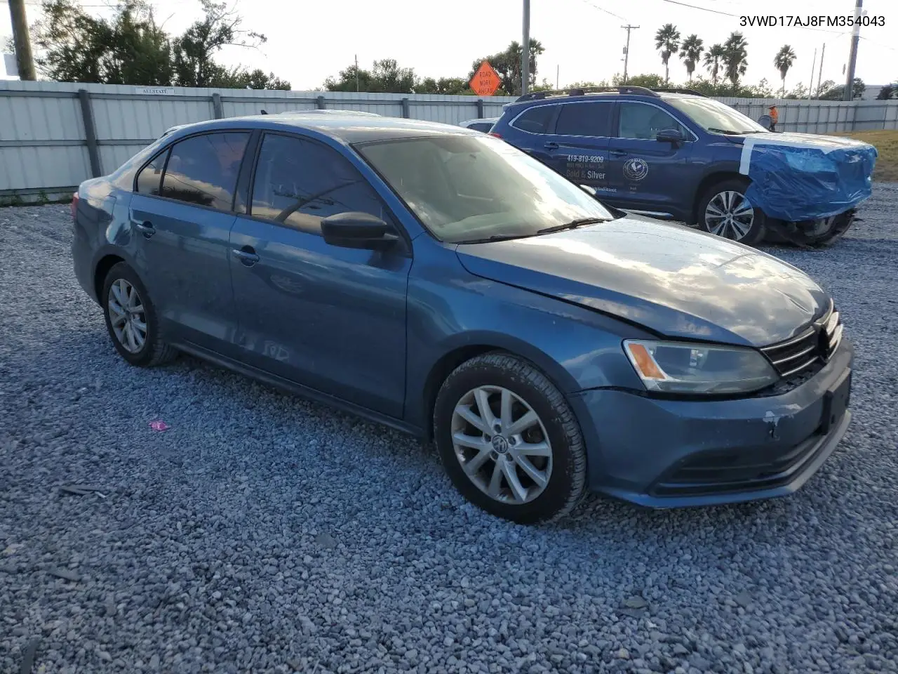 3VWD17AJ8FM354043 2015 Volkswagen Jetta Se