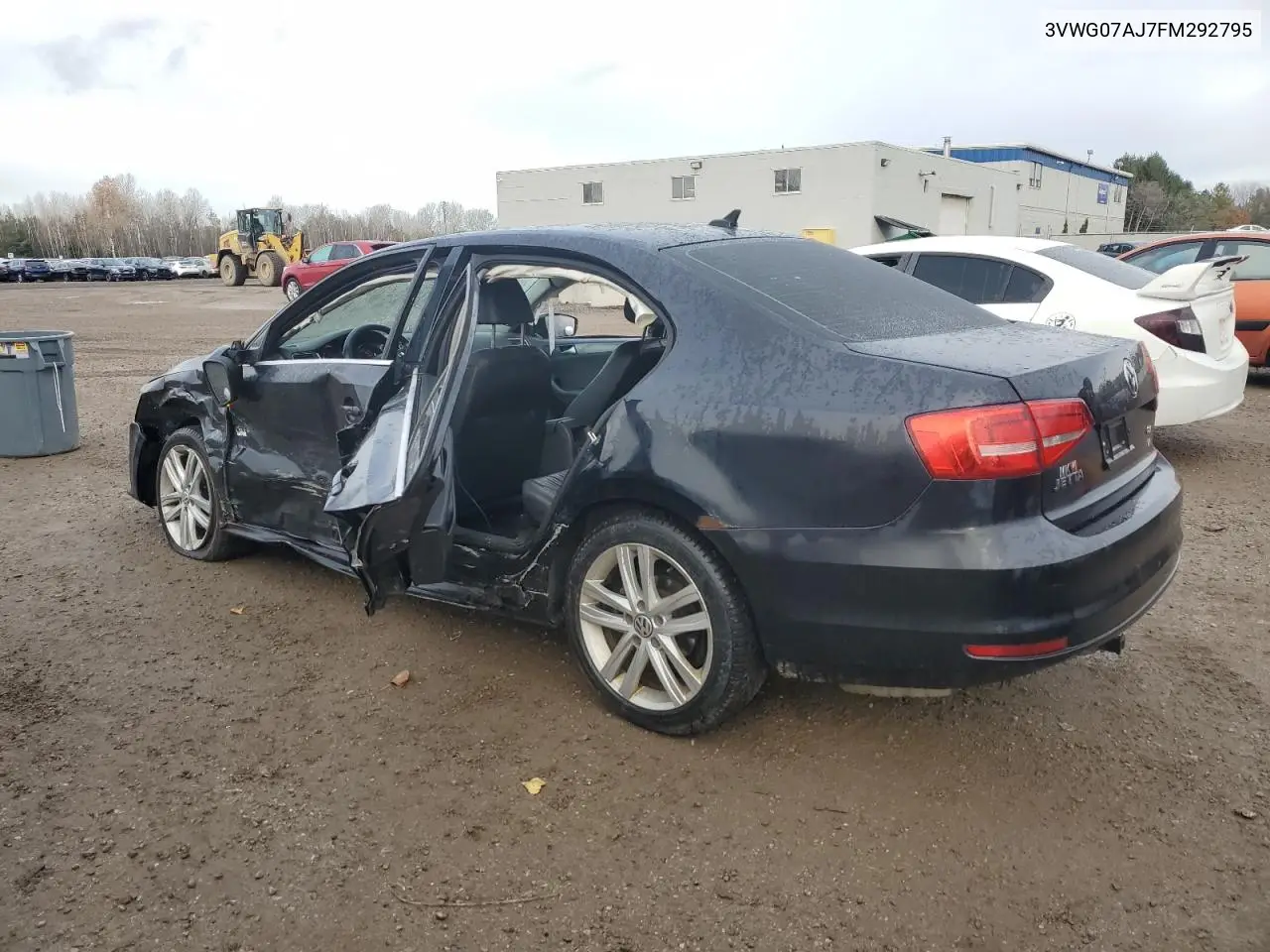 3VWG07AJ7FM292795 2015 Volkswagen Jetta Sel