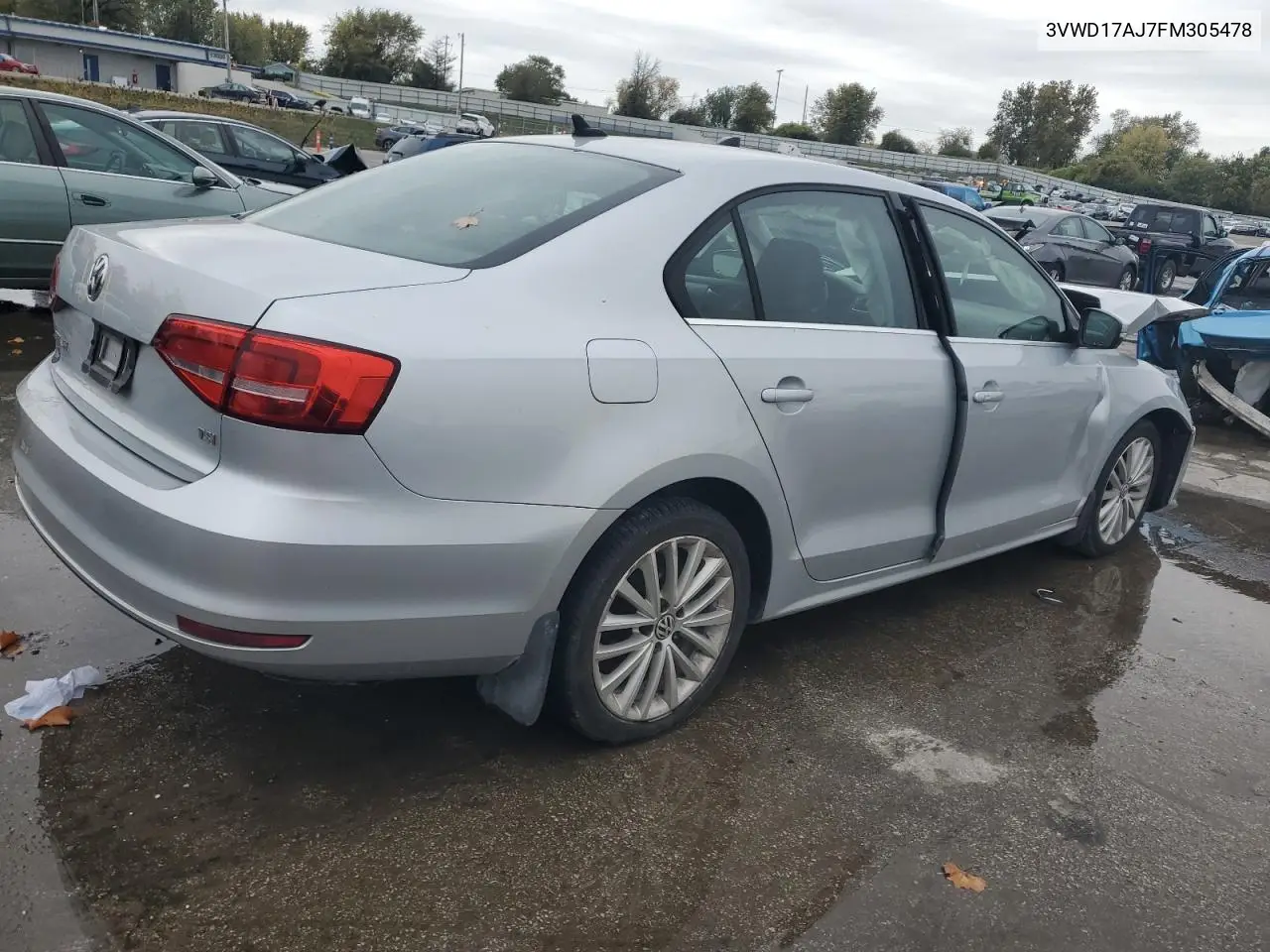 3VWD17AJ7FM305478 2015 Volkswagen Jetta Se