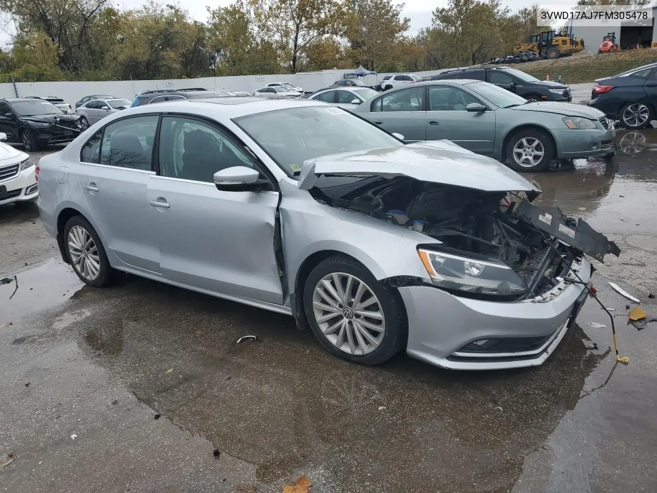 3VWD17AJ7FM305478 2015 Volkswagen Jetta Se