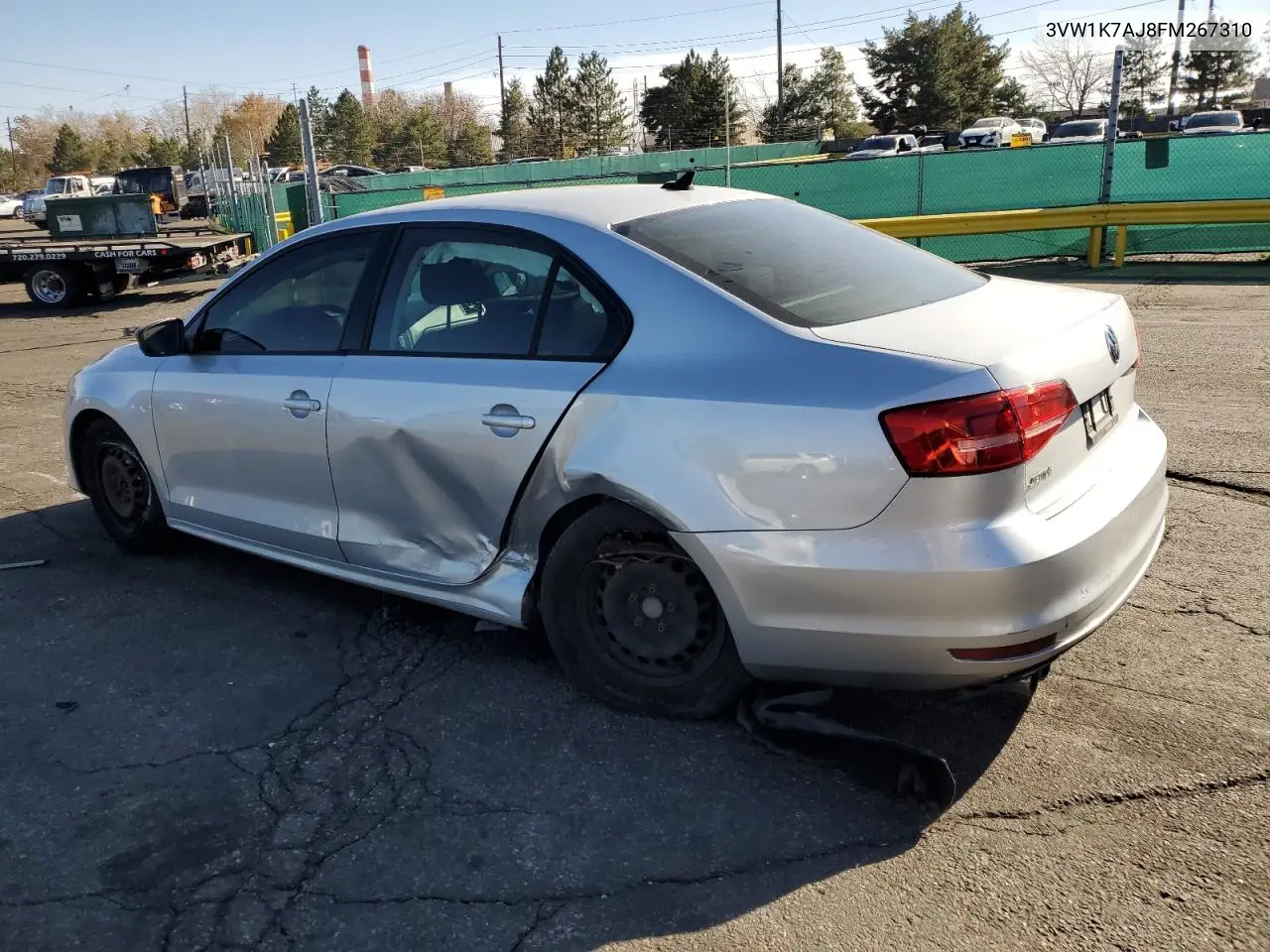 3VW1K7AJ8FM267310 2015 Volkswagen Jetta Base