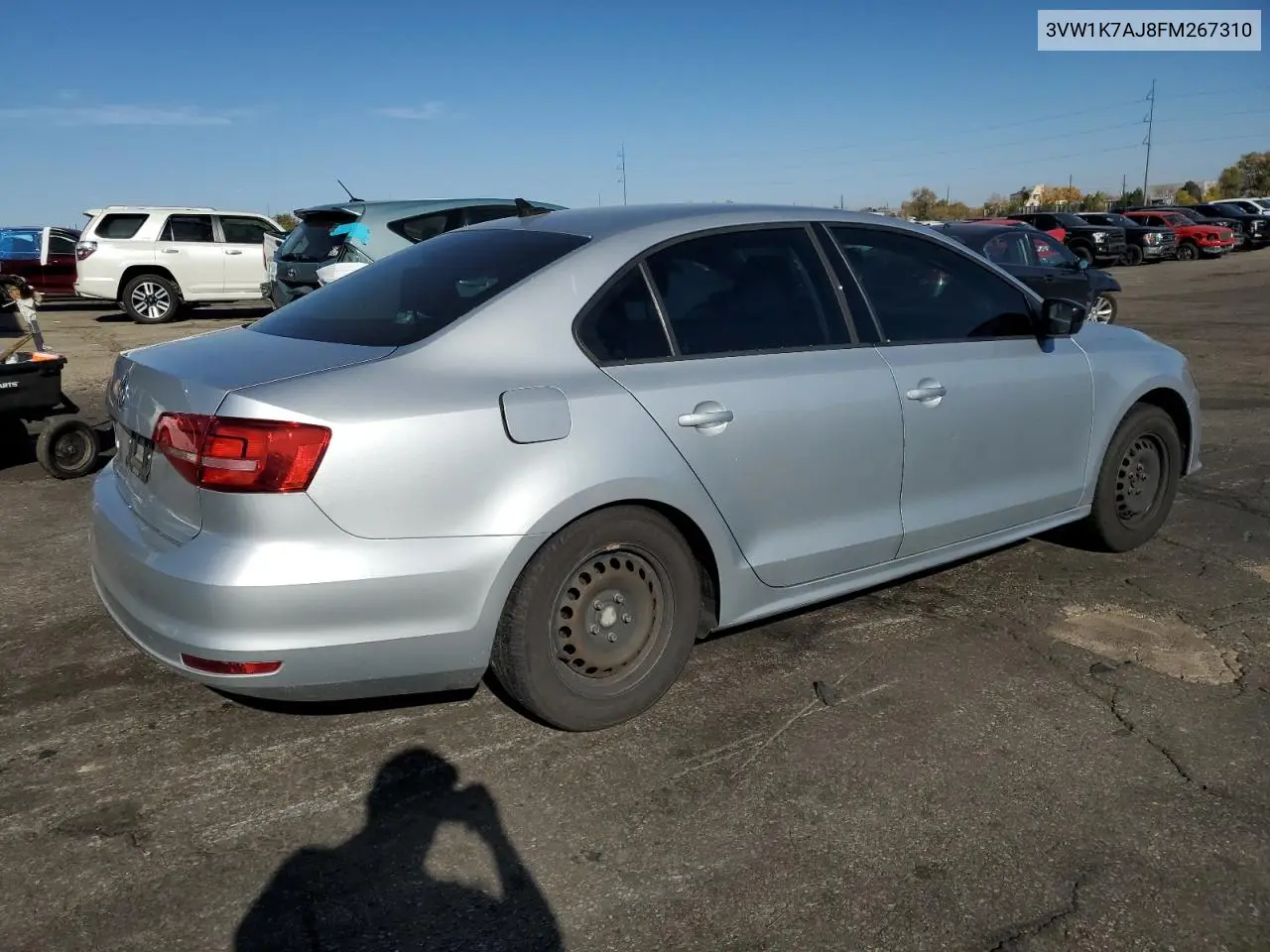 3VW1K7AJ8FM267310 2015 Volkswagen Jetta Base