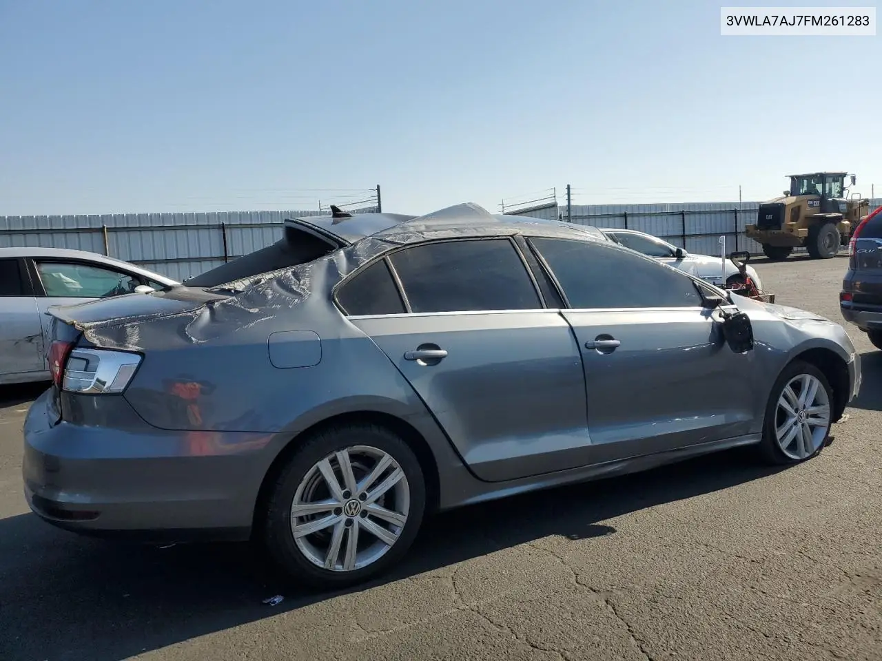 3VWLA7AJ7FM261283 2015 Volkswagen Jetta Tdi